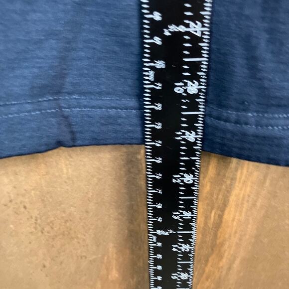 The North Face Womens Sweatshirt Navy Blue 1/4 Zip Mock Long Sleeve Stretch XXL - Picture 9 of 12